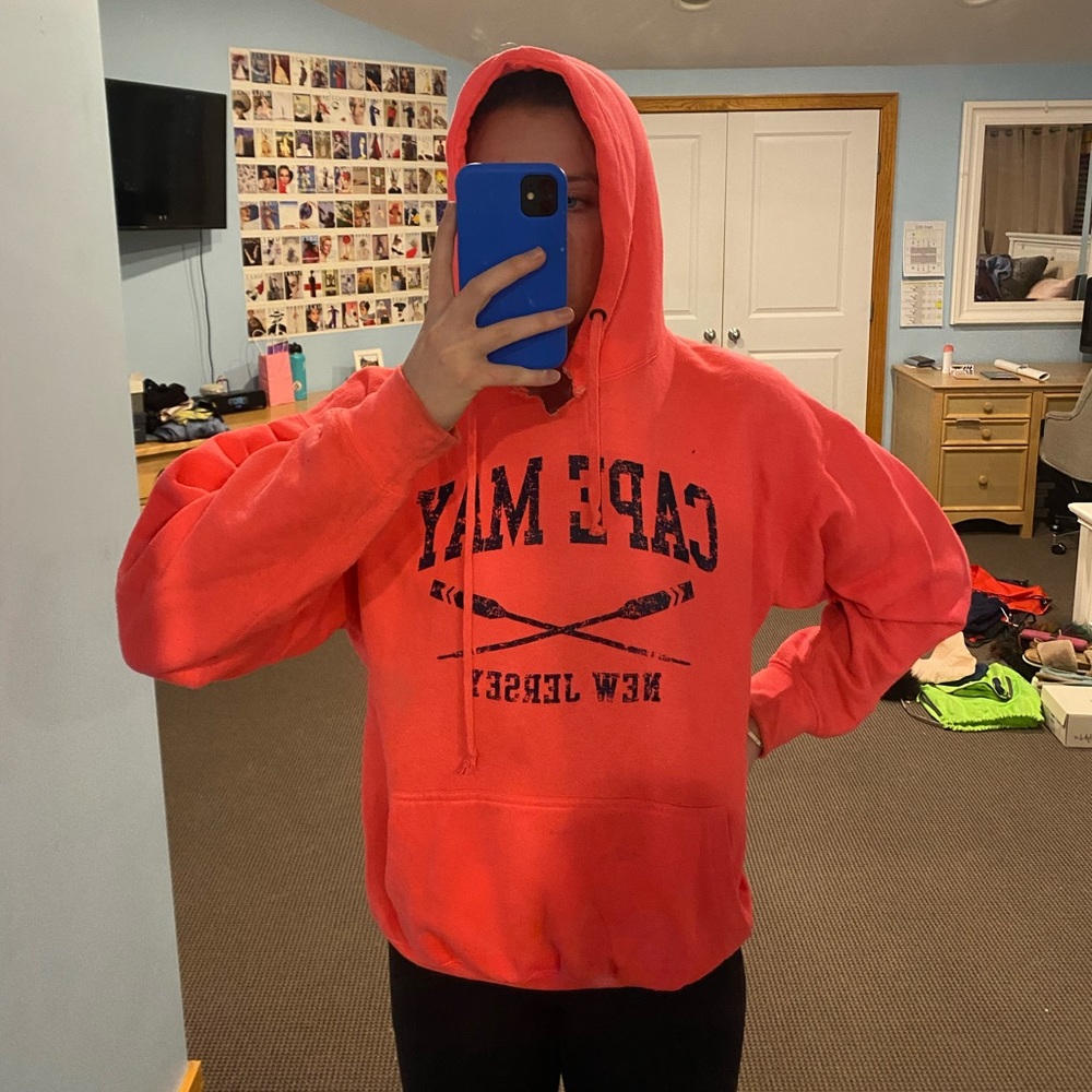 Neon Pink Hoodie